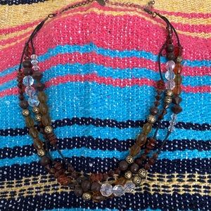 Cookie Lee beaded necklace